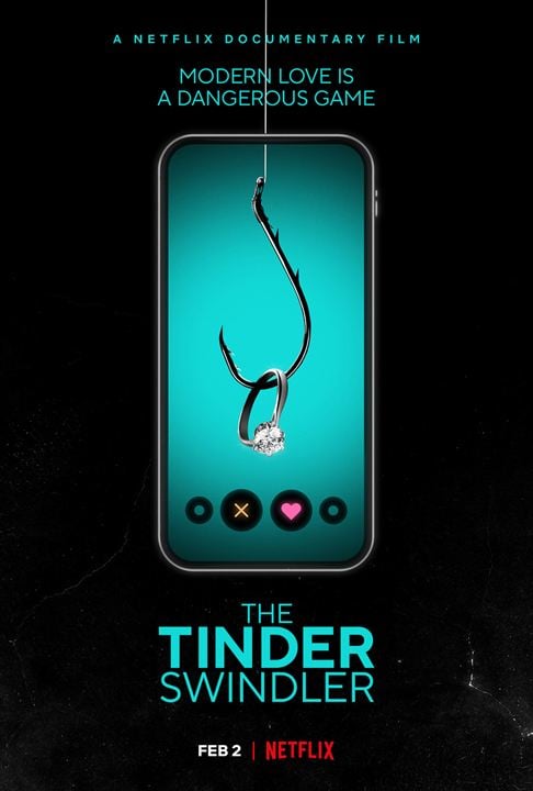 Der Tinder-Schwindler : Kinoposter