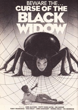 Der Fluch der schwarzen Witwe : Kinoposter