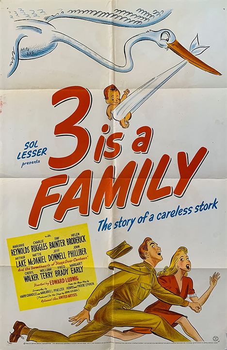 Three Is a Family : Kinoposter