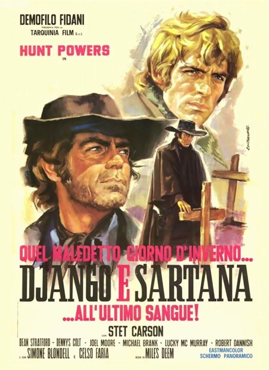 Quel maledetto giorno d'inverno...Django e Sartana all'ultimo sangue : Kinoposter