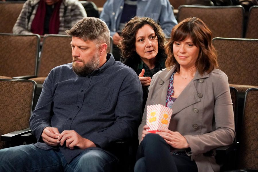 Die Conners : Bild Jay R. Ferguson, Marisa Brown, Sara Gilbert