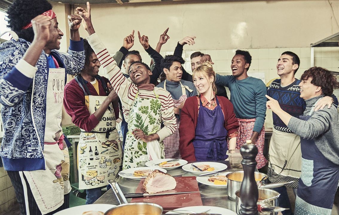 Die Küchenbrigade : Bild Audrey Lamy, Jean-Védas Mata Nzadi