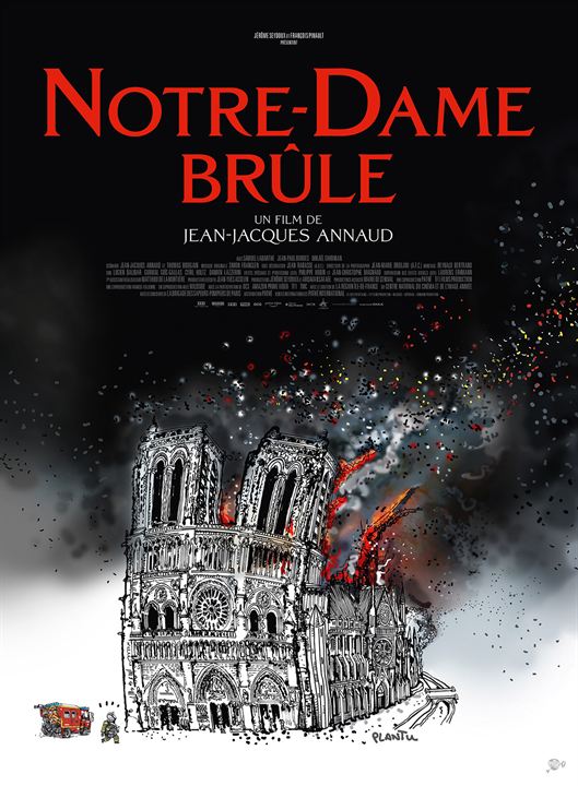 Notre-Dame in Flammen : Kinoposter