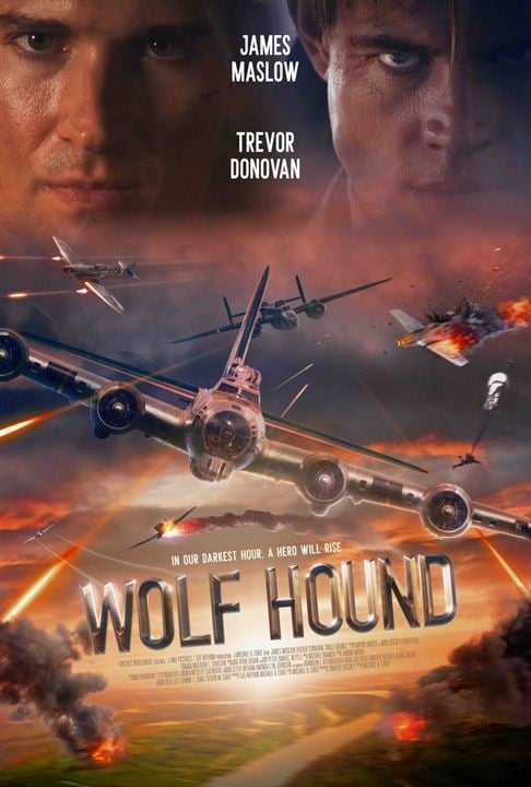 Wolf Hound - Luftschlacht über Frankreich : Kinoposter