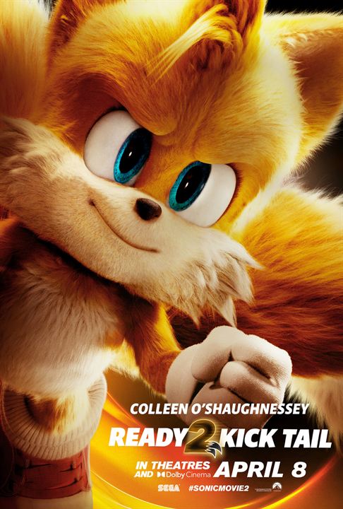 Sonic The Hedgehog 2 : Kinoposter