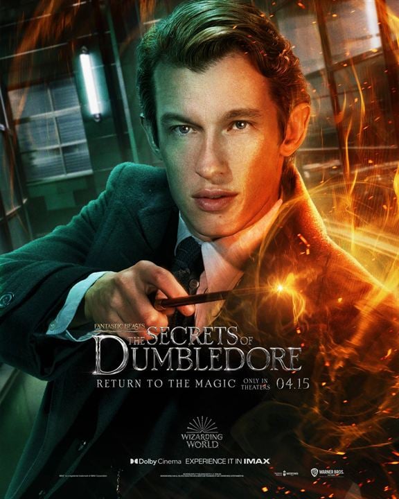 Phantastische Tierwesen 3: Dumbledores Geheimnisse : Kinoposter