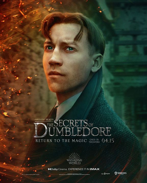 Phantastische Tierwesen 3: Dumbledores Geheimnisse : Kinoposter