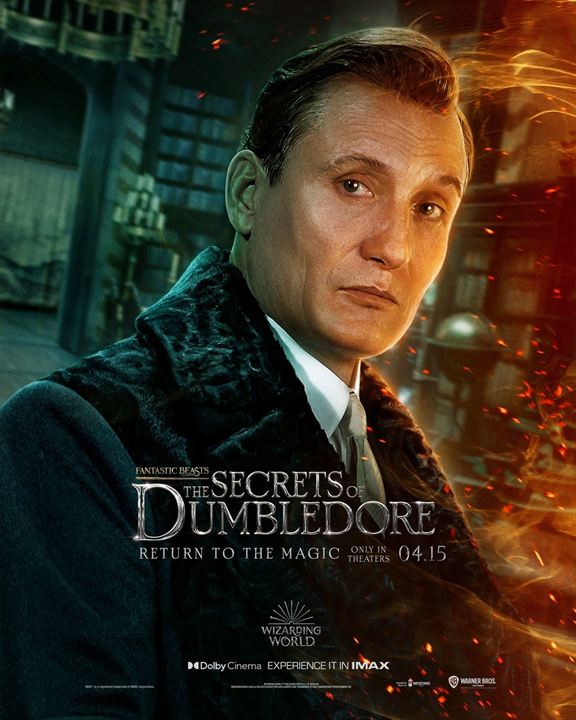 Phantastische Tierwesen 3: Dumbledores Geheimnisse : Kinoposter