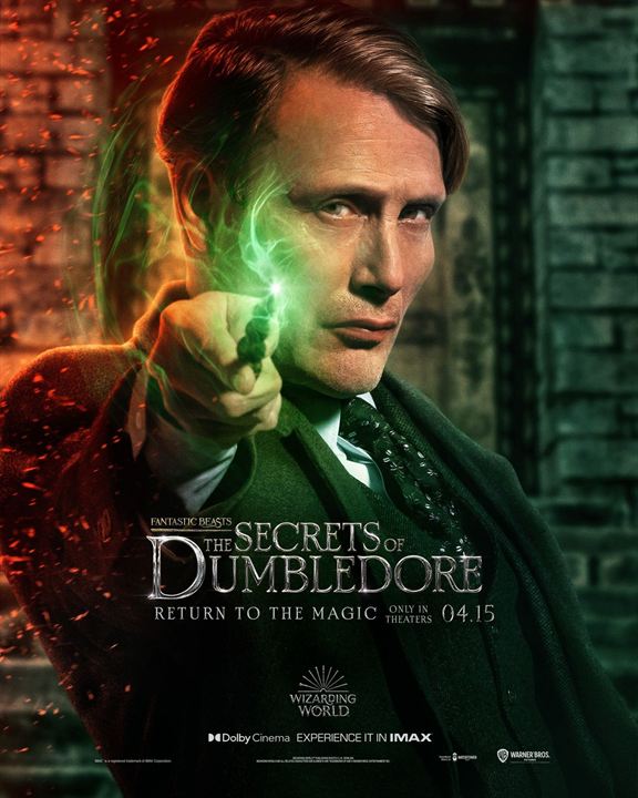 Phantastische Tierwesen 3: Dumbledores Geheimnisse : Kinoposter