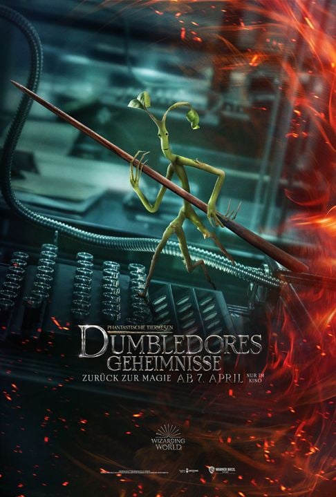 Phantastische Tierwesen 3: Dumbledores Geheimnisse : Kinoposter