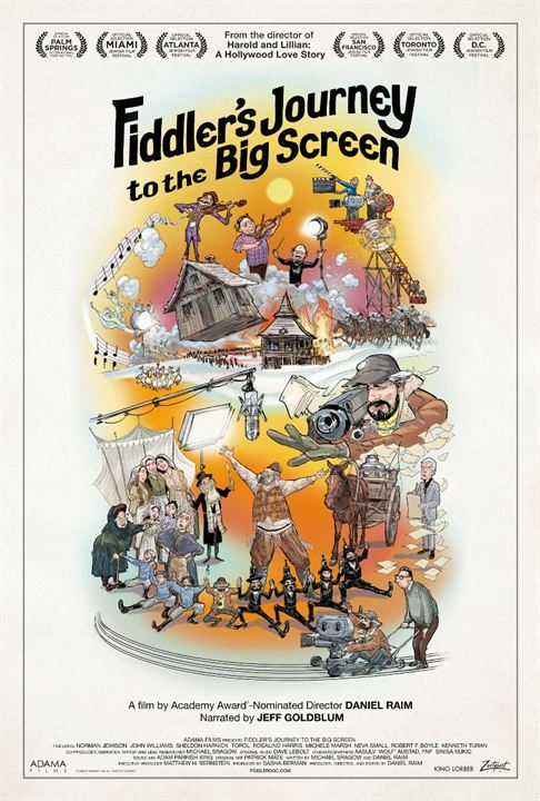 Fiddler's Journey to the Big Screen : Kinoposter