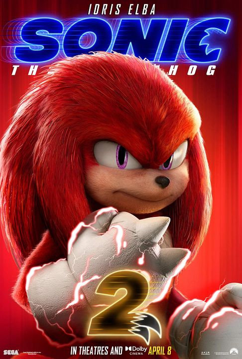 Sonic The Hedgehog 2 : Kinoposter