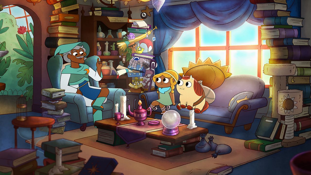 Tannenzäpfchen und ihr Pony : Bild