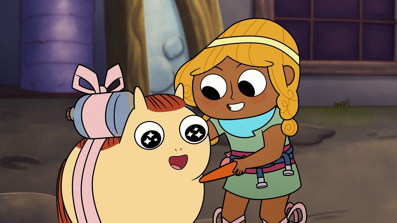 Tannenzäpfchen und ihr Pony : Bild