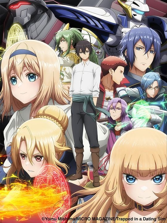 Trapped In A Dating Sim : Kinoposter