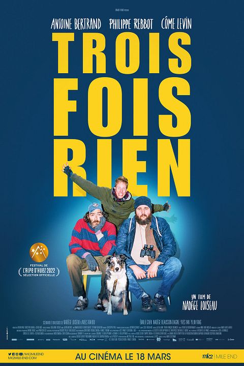 Trois fois rien : Kinoposter