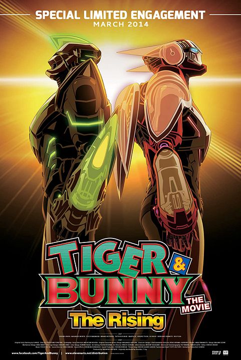 Tiger & Bunny: The Movie - The Rising : Kinoposter