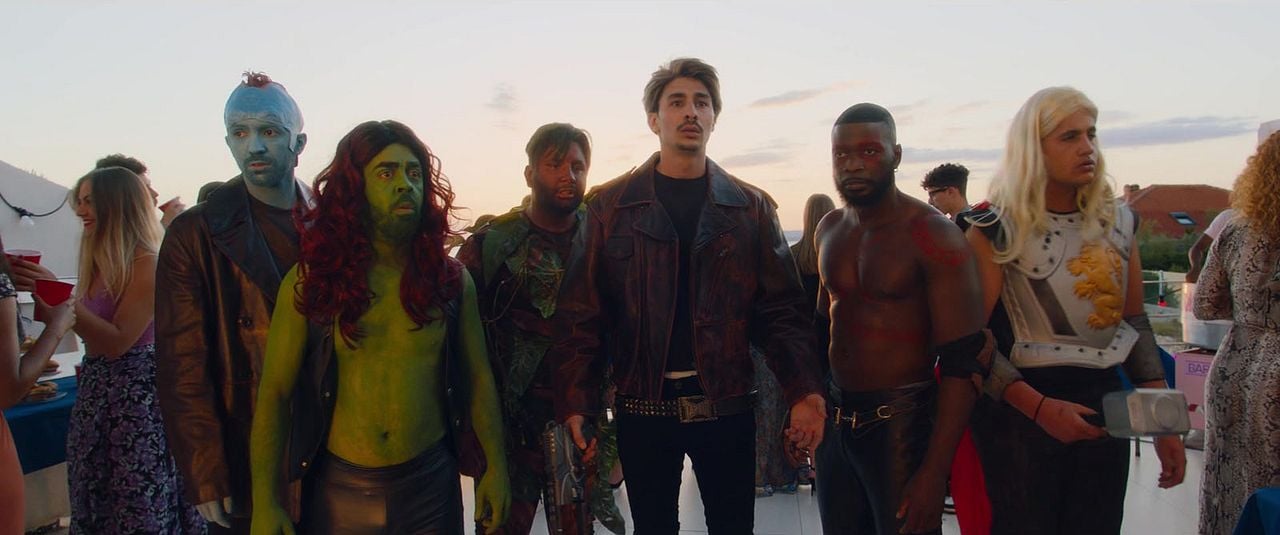 Bild Arriles Amrani, Ichem Bougheraba, Walid Ben Amar