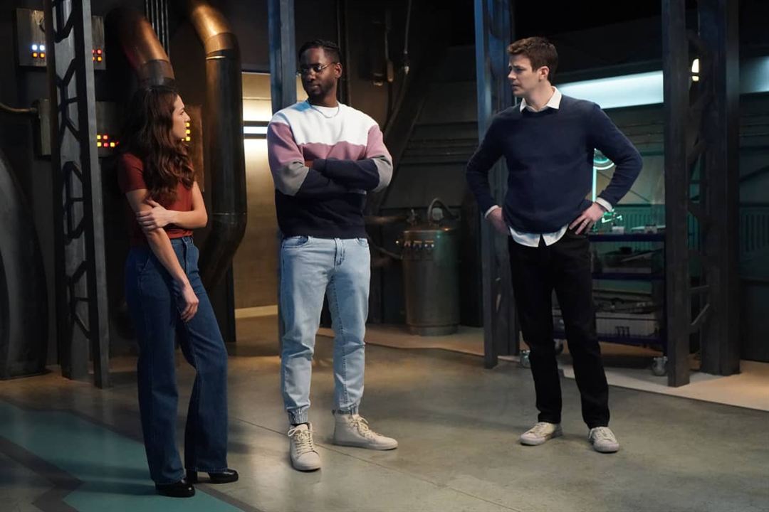 The Flash : Bild Grant Gustin, Kayla Compton, Brandon McKnight