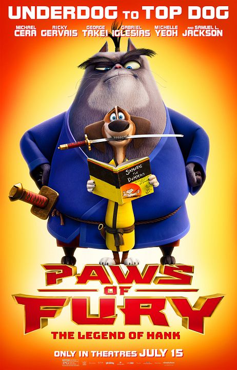 Paws Of Fury: Die Legende von Hank : Kinoposter