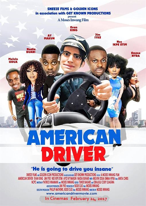 The American Driver : Kinoposter