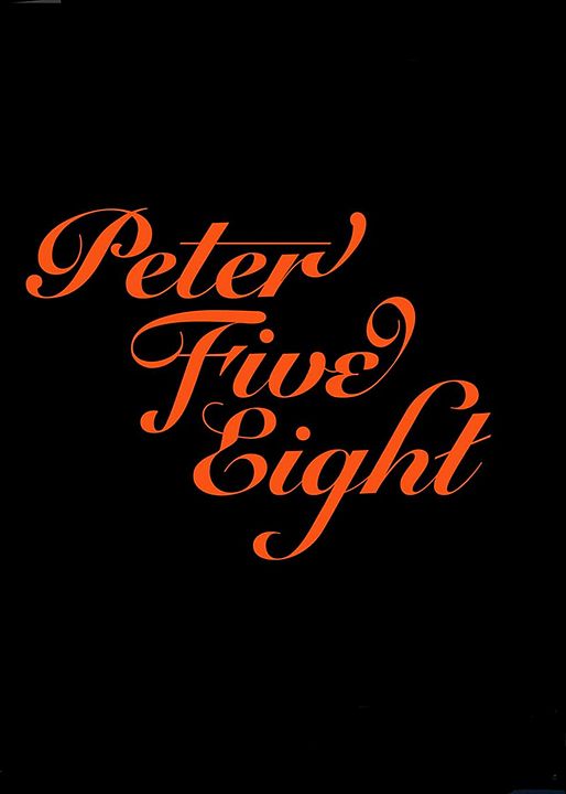 Peter Five Eight : Kinoposter