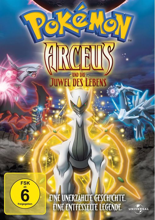 Pokémon 12: Arceus und das Juwel des Lebens : Kinoposter