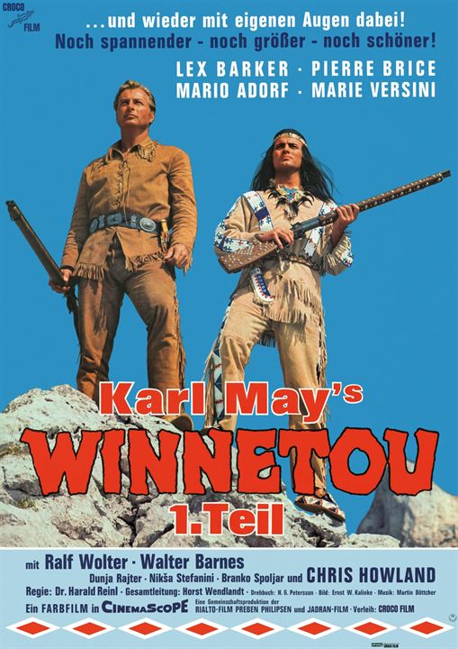 Winnetou - 1. Teil : Kinoposter