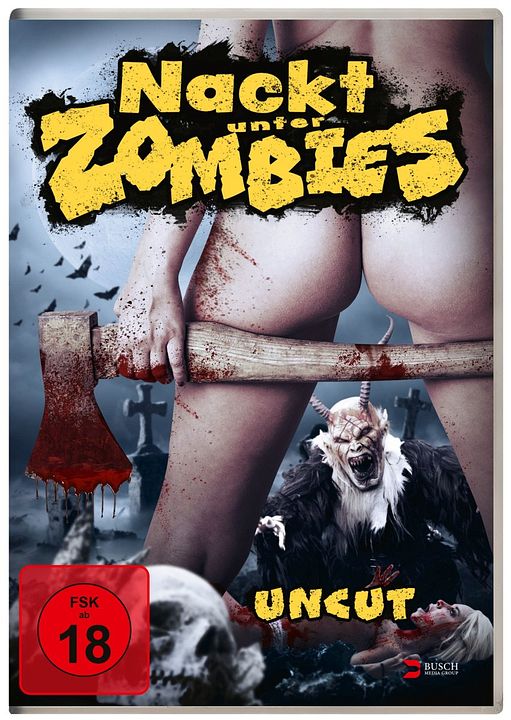 Nackt unter Zombies : Kinoposter