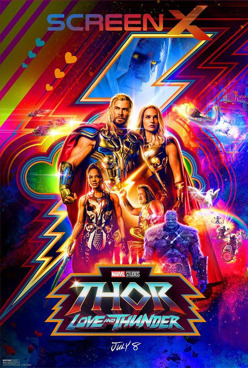 Thor 4: Love And Thunder : Kinoposter