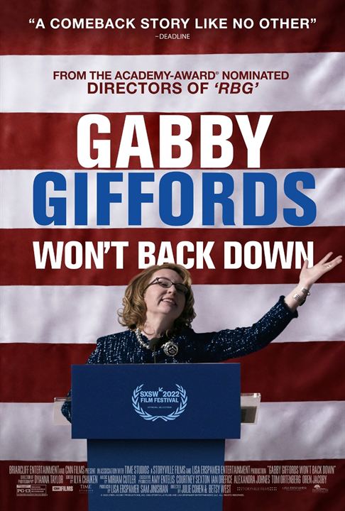 Gabby Giffords Won’t Back Down : Kinoposter