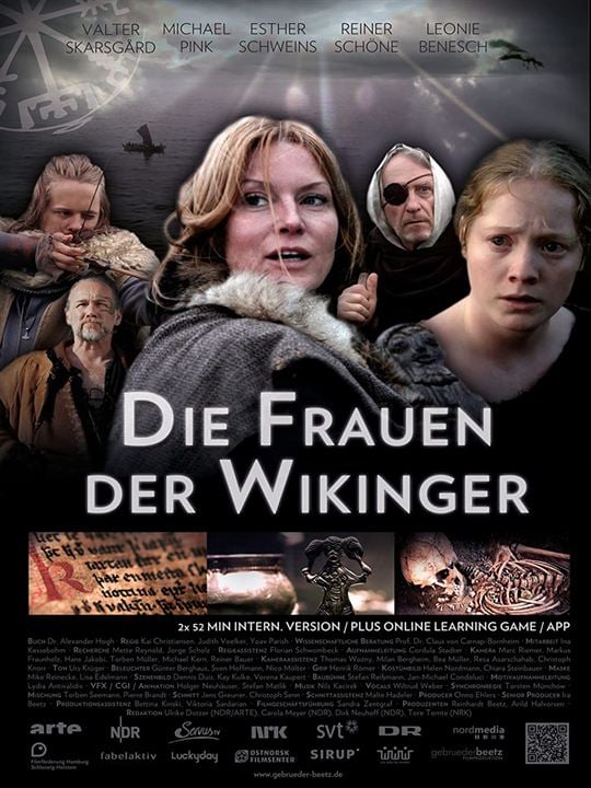 Die Frauen der Wikinger : Kinoposter