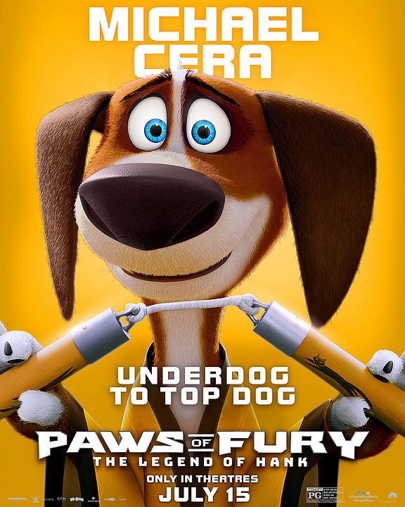 Paws Of Fury: Die Legende von Hank : Kinoposter