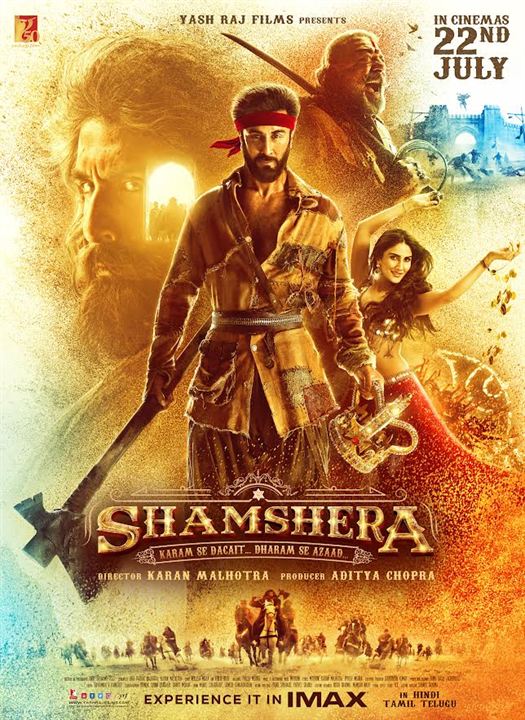 Shamshera : Kinoposter