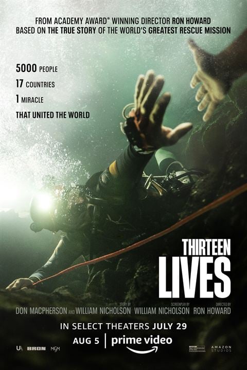 Thirteen Lives - Dreizehn Leben : Kinoposter