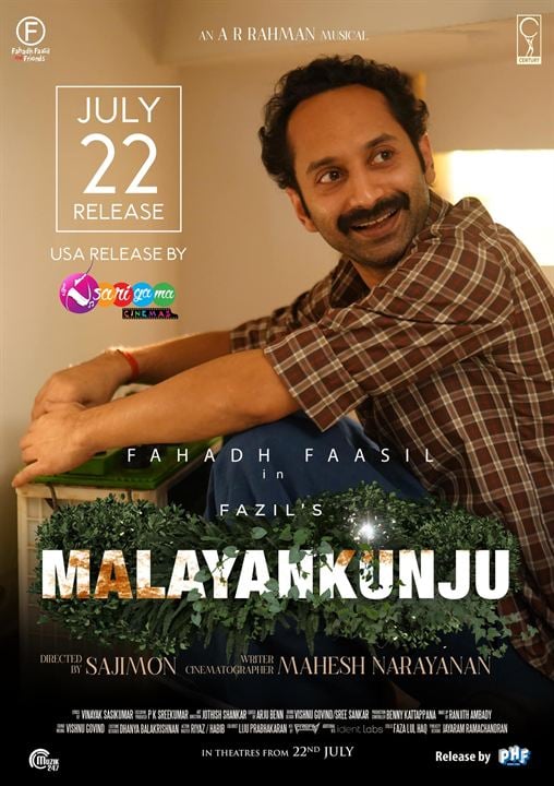 Malayankunju : Kinoposter