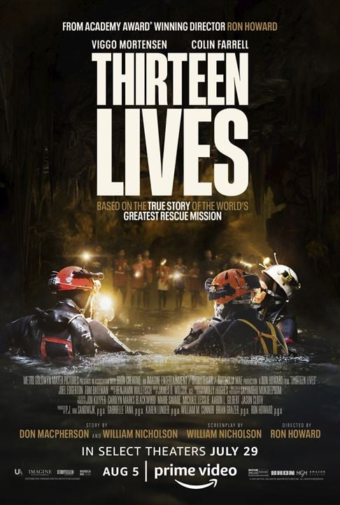 Thirteen Lives - Dreizehn Leben : Kinoposter