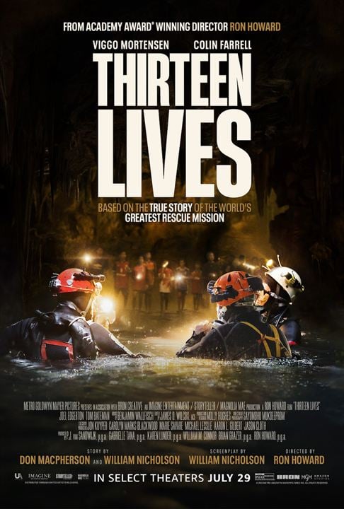 Thirteen Lives - Dreizehn Leben : Kinoposter