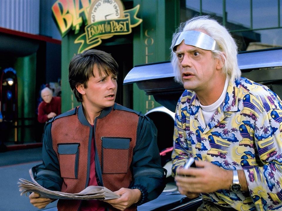 Zurück in die Zukunft II : Bild Michael J. Fox, Christopher Lloyd