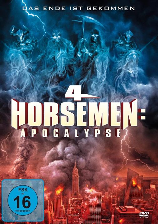 4 Horsemen: Apocalypse - Das Ende ist gekommen : Kinoposter