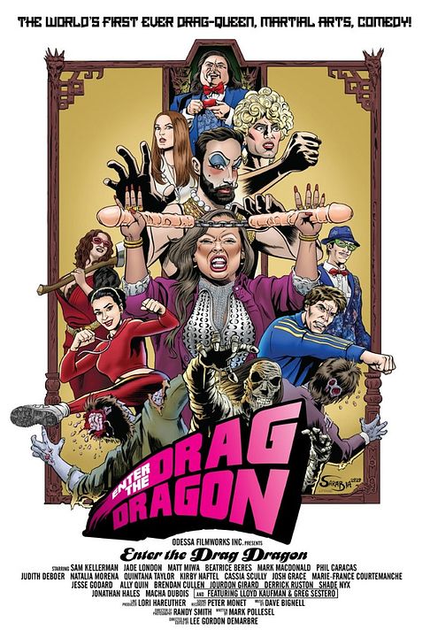 Enter The Drag Dragon : Kinoposter