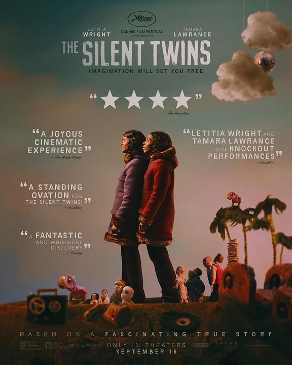 The Silent Twins : Kinoposter
