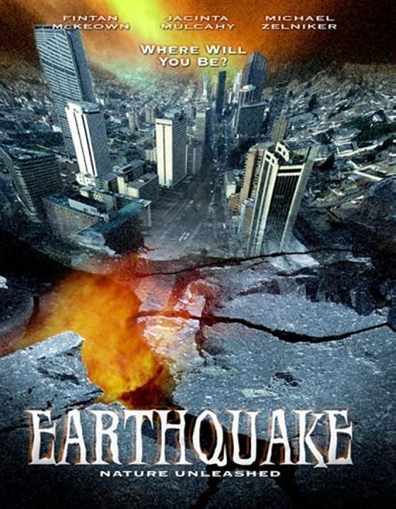 Erdbeben - Wenn die Erde sich öffnet... : Kinoposter