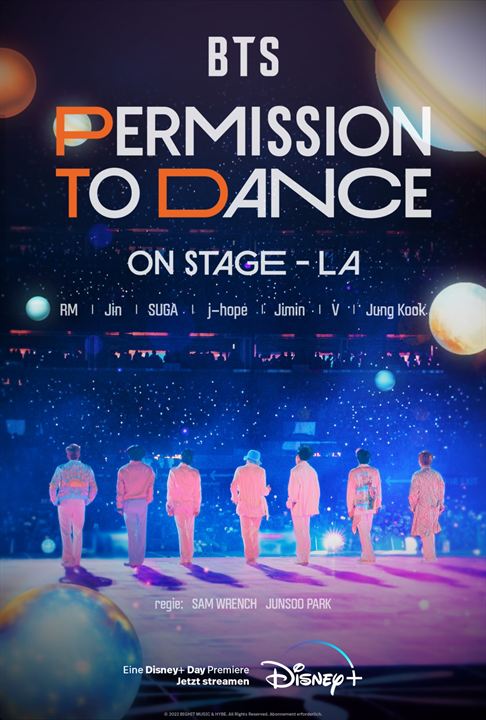 BTS: Permission to dance on stage - LA : Kinoposter