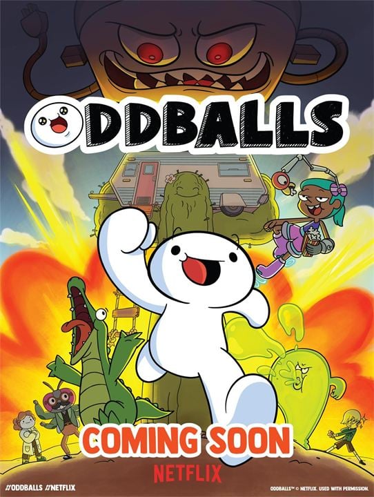 Oddballs: Die seltsamen Abenteuer von James & Max : Kinoposter