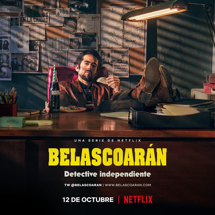 Belascoarán, Privatdetektiv : Kinoposter