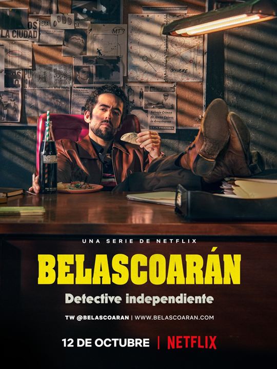 Belascoarán, Privatdetektiv : Kinoposter