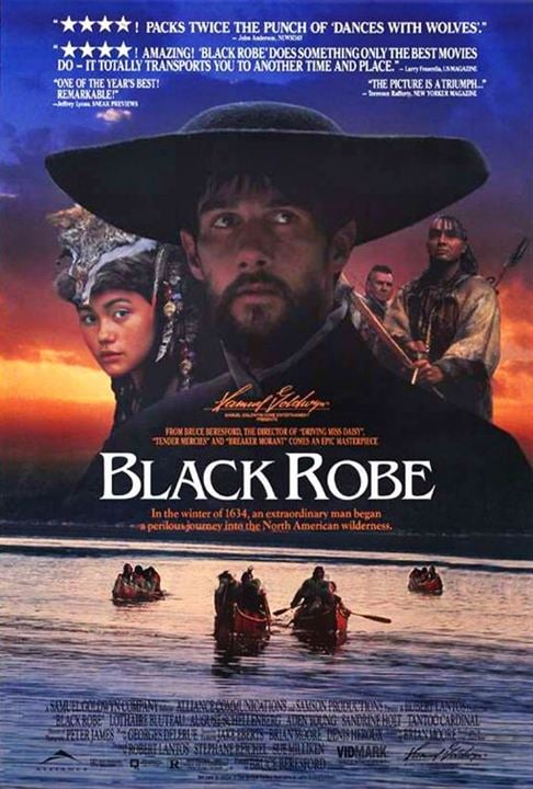 Black Robe - Am Fluß der Irokesen : Kinoposter