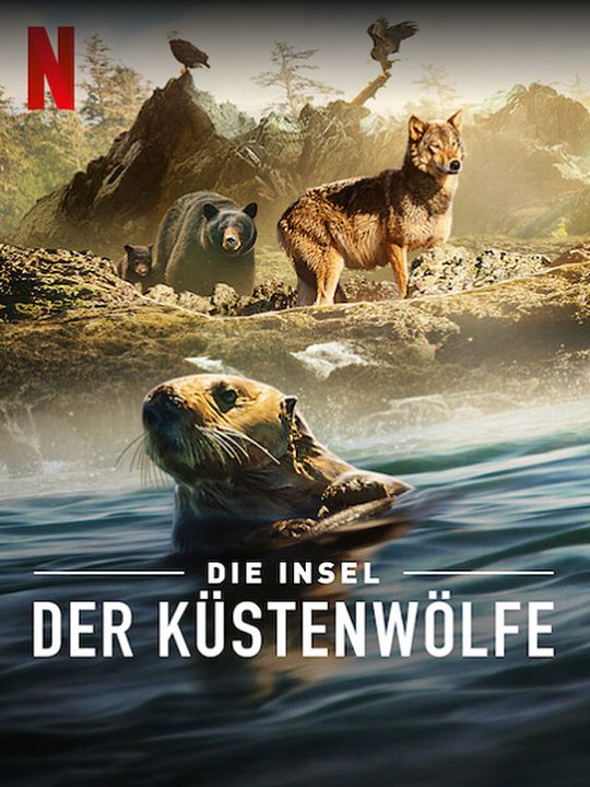 Die Insel der Küstenwölfe : Kinoposter