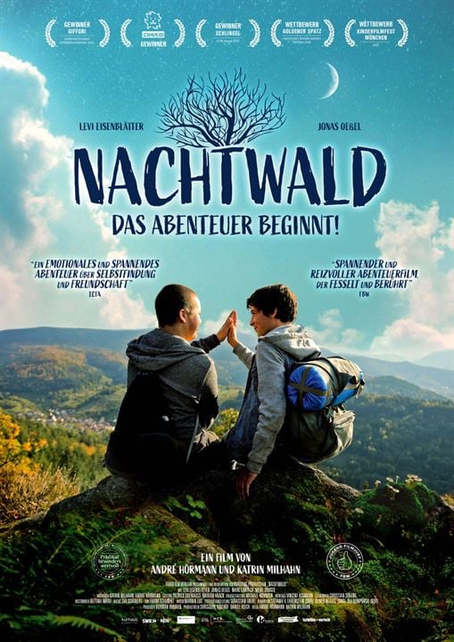 Nachtwald - Das Abenteuer beginnt! : Kinoposter